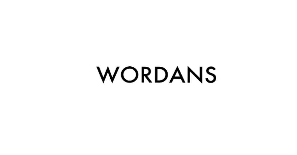 Wordans CA Discount Code 2025